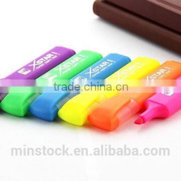 Top quality Fine tip Muticolor Highlighter for school use