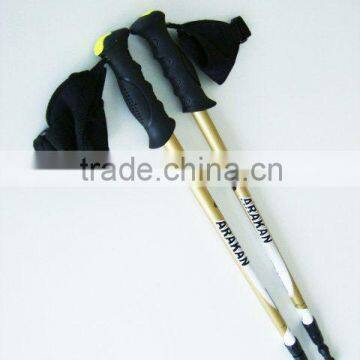 Soft handle trekking pole