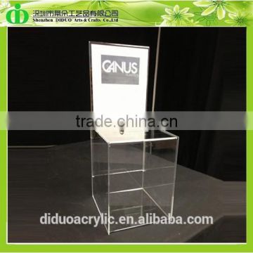 DDD-0144 Trade Assurance Cheap Donation Collection Box