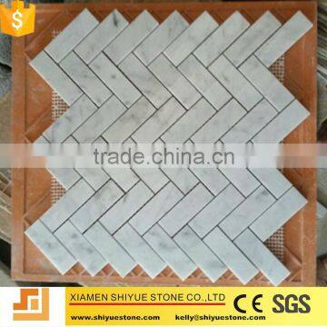 Popular white marble mosaic