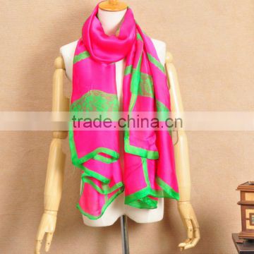 100% silk scarves shawls accessories for women