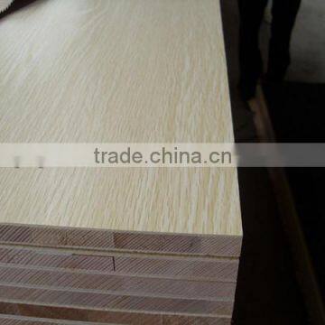 18mm good quality melamine faced blockboard