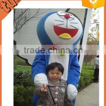 2015 hot sell! cheap plush doraemon / doraemon mascot costume for advertising