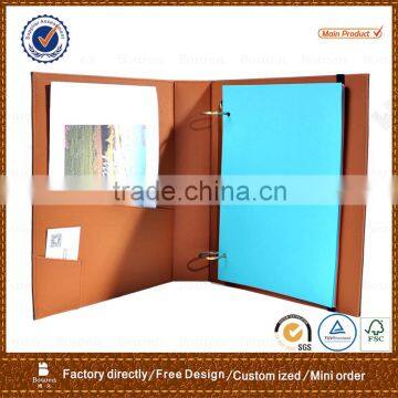 Faux Leather Document Folder / Color Changed PU Folder photo-2
