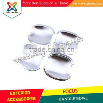 SET ABS CHROME DOOR HANDLE BOWL INSERTS COVER DOOR HANDLE BOWL FOR F-O-C-U-S 2009-2012