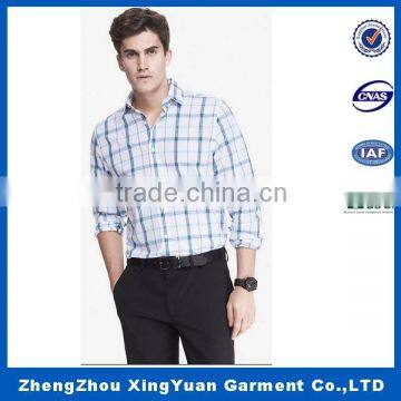 Wholesale Plaid Shirts Man Shirt Custom Shirt Long Sleeve photo-6