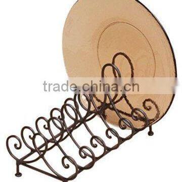 6 place dish plate holder display stand