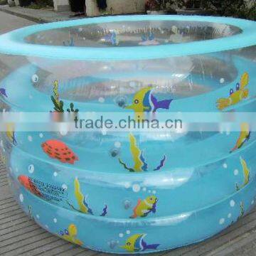 2015 Pvc Transparent Inflatable Pool For Baby Swimming