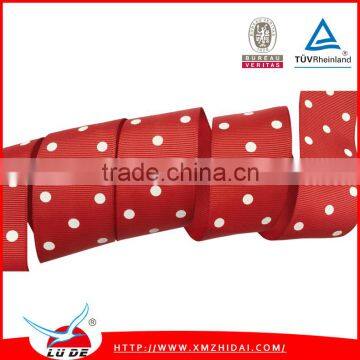 100% Polyester Grosgrain/satin Printed Ribbon