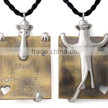 Fashion Stock Stainless Steel Butterfly Mask Pendant FP50017 photo-5