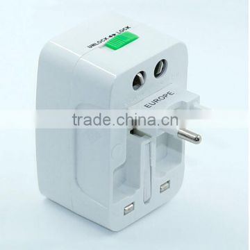 Universal EU/US/AU to UK World Travel Socket Plug Adapter Converter / travel outlet / Universal Power Converter