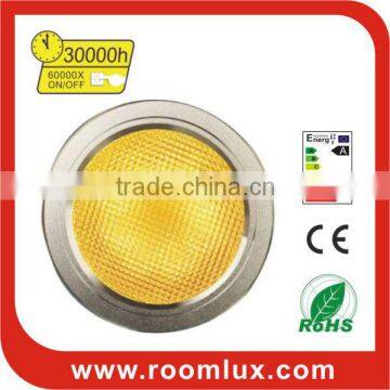 COB warm white LED panel light 8W dia190Xdia150X50mm