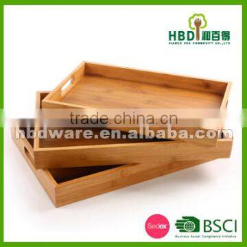 Hot selling Bamboo Trays,Bamboo Breakfast Tray,Bamboo Food Tray