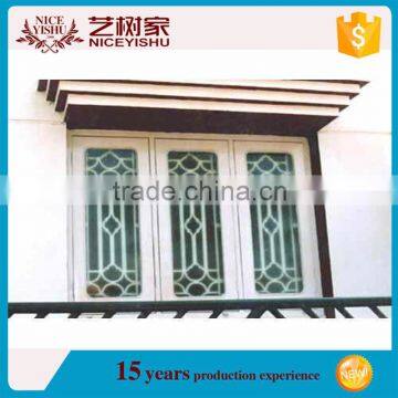 House wrought iron window grill design for sale