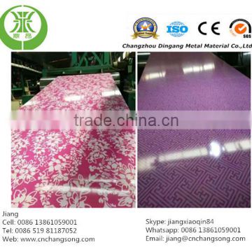 Flower Prepainted Steel Coil