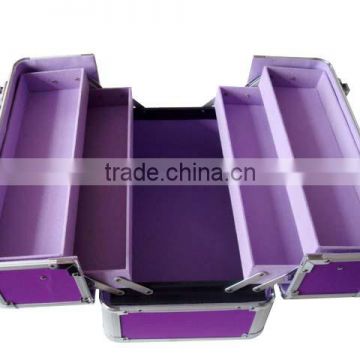 Aluminium rolling tool case with trayers XB-TL001Z