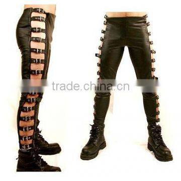 Men Leather Motorbike Pant