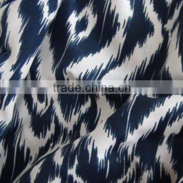 100%flower polyester printed chiffon crepe fabric