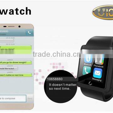 New Smartwatch Bluetooth U Smart Watches U10L WristWatch digital sport watch anti-lost