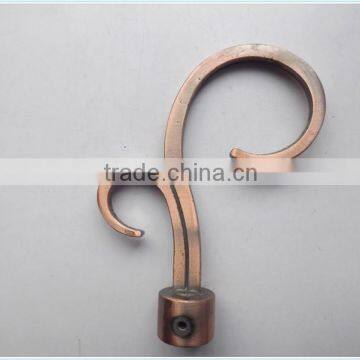 Copper Plating Country Style Curtain Pole Rod