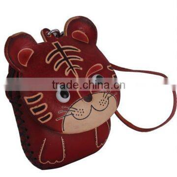 Wholesale High Quality Pure Hand-made Genuine Leathter Animal Coin Purse photo-2