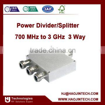 Power Divider/Splitter 700 MHz to 3 GHz 3 Way