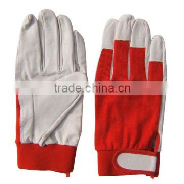 Pig Grain Leather Glove