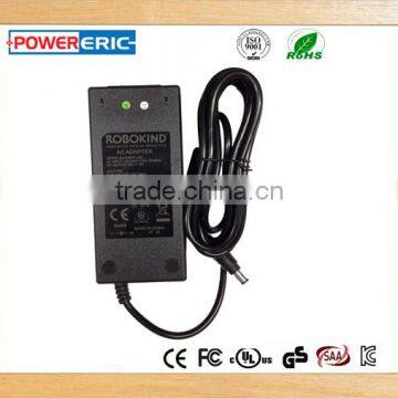 Level VI efficiency 15V 6A desktop Power Adapter AC 100V- 240V with UL CE SAA KC GS