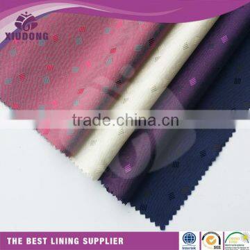 hot sale viscose jacquard farbic for garment/Jacquard lining fabric for suit