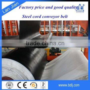 Curve Conveyor Belt, heavy duty steel cord conveyor belt for long distance transportation