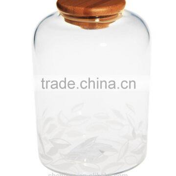 High quality glass jar for canning