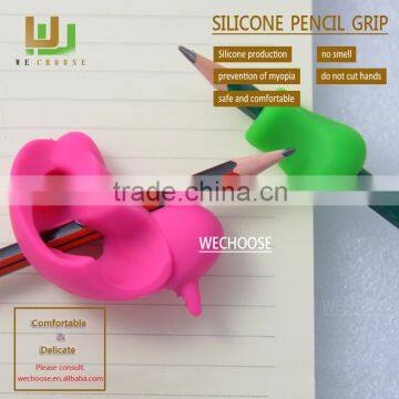 Wide Varieties students silicone pencil grip ergonomic writing aid bulk pencil grip exercises Evident Prevention of myopia