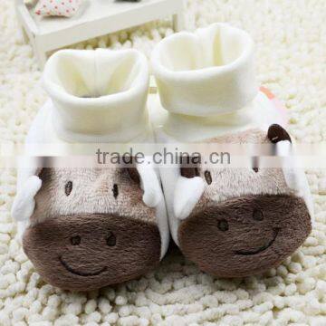 Animal warm baby cotton shoes comfortable toddler socks shoes