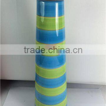 Decorative novelty custom ceramic porcelain chinese flower vase