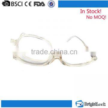 No MOQ italy design ce transparent wholesale adjustable flip-up plastic reading glasses