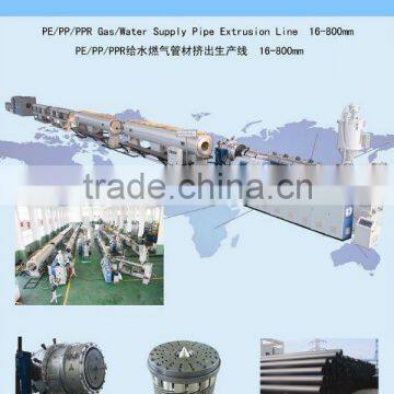 HDPE Pipe Extrusion Line Plastic Pipe Machinery