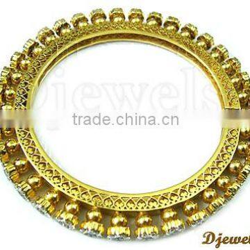 Ladies Diamond Bangles, Stylish Bangles, Diamond Jewelry photo-2