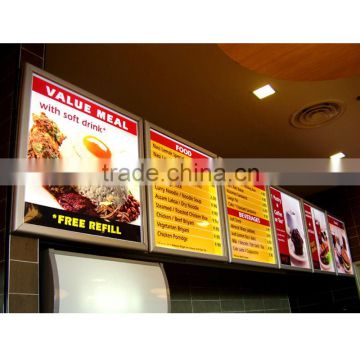 Alibaba Hot Sale Advertising LED Slim Lightbox