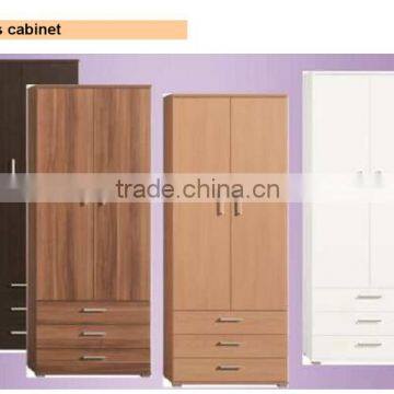 tall melamine particle board wooden wardrobe