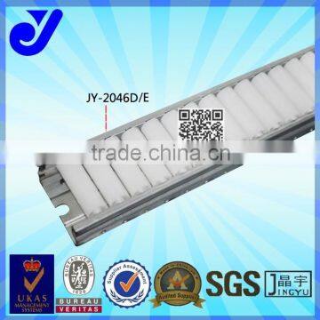 JY-2046D|Electrophoresis sliding track for factory production line|Metal roller track|Anti-rust sliding track