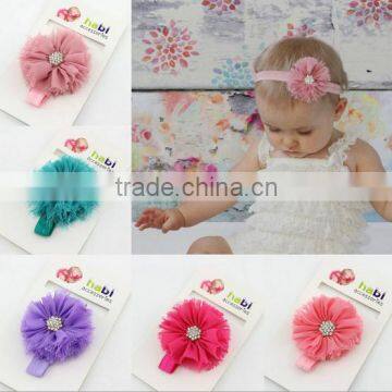 2014 OEM Cute Wholesale handmade elastic baby headband