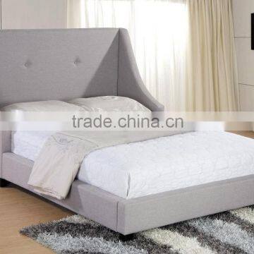 High quality fabric bed, latest fashionable bedroom furniture