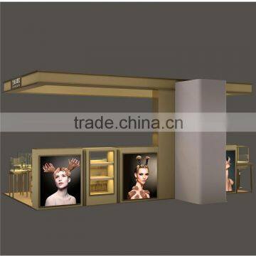 High End Pandora Jewelry Store Furniture Design Used Clear Glass Showcase With LED Strip Light