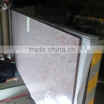 Marble design acrylic mdf board for interior decoration ,cabinets