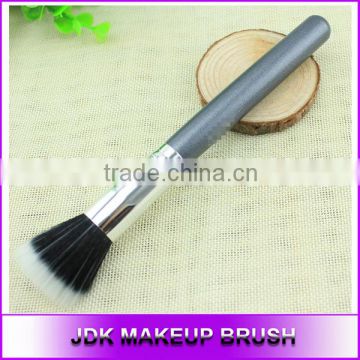 Wooden Mulitifuction Double nylon makeup brushes Custom cosmetic brush