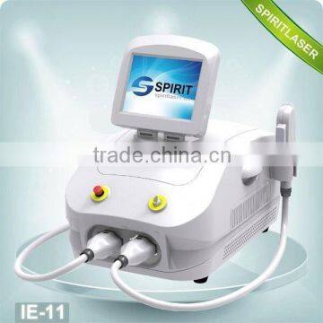 Top Grade 2 in 1 SHR IPL machine CPC Connector ipl equipment laser machine with fda and medical ce 10HZ Fast