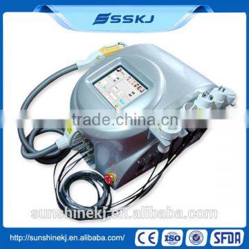 Acne Removal Hot Sale 6 In 1 Portable Hair Removal Ipl E-light Ipl With Cavitation Rf For Salon 2.6MHZ