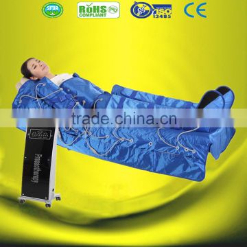 Air pressure lymphatic detox pressotherapy massage / lymphatic drainage air pressure detox slimming suit