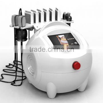 Professional salon rf cavitation 6 big laser pads and 2 small pads diode i lipo laser lipolysis machine