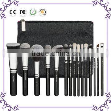 Luxe complete set go pro maquiagem professional make up brush travel makeup brushes set